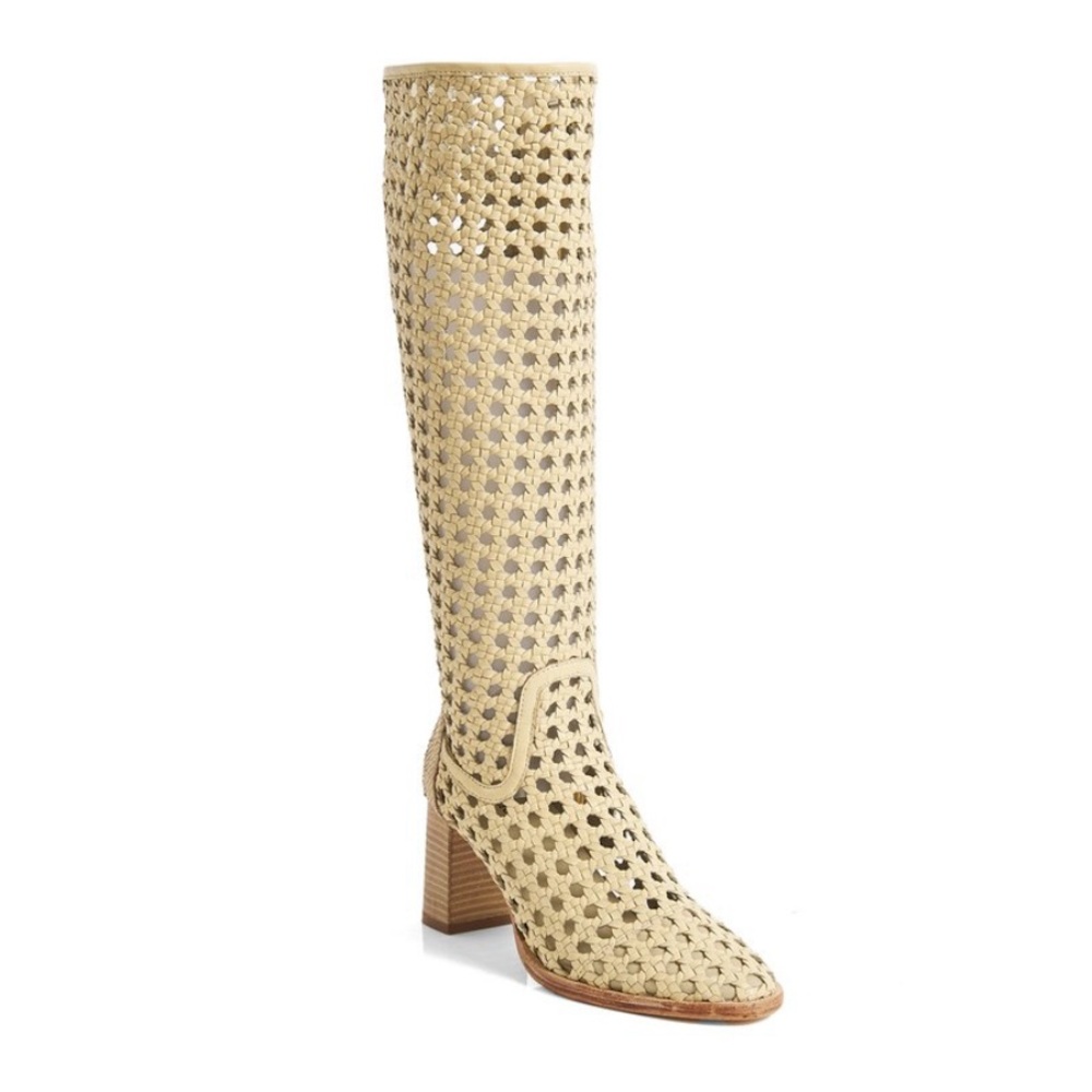 NIB Free People Women's Woodstock Woven Boot Size 6.5 - Picture 2 of 4